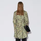 MSLAN Long-Sleeved Dresses Women's Butter