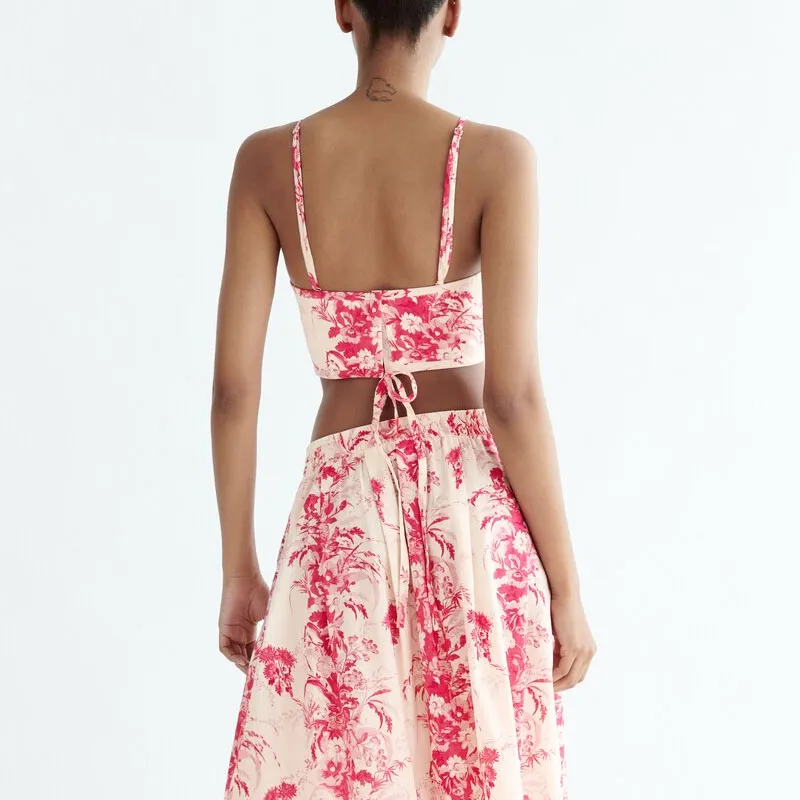 ZARA Camisoles Women's Pink-3
