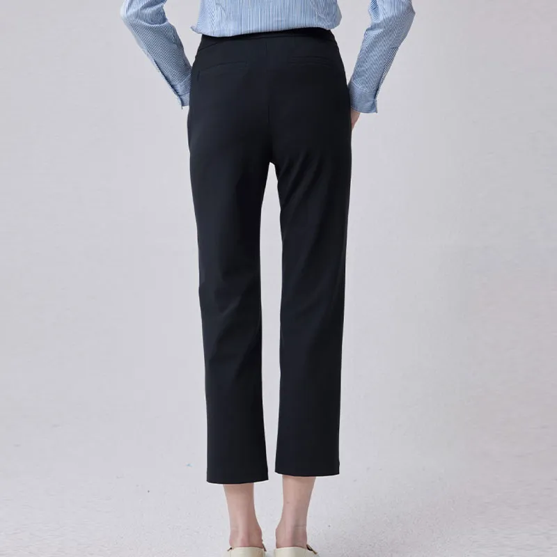 HAZZYS Casual Pants Women's Navy Blue-3