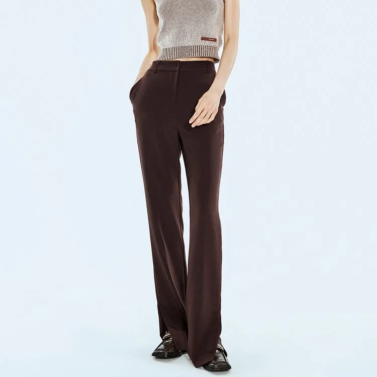 COVERINS Casual Pants Women's Coffee-1