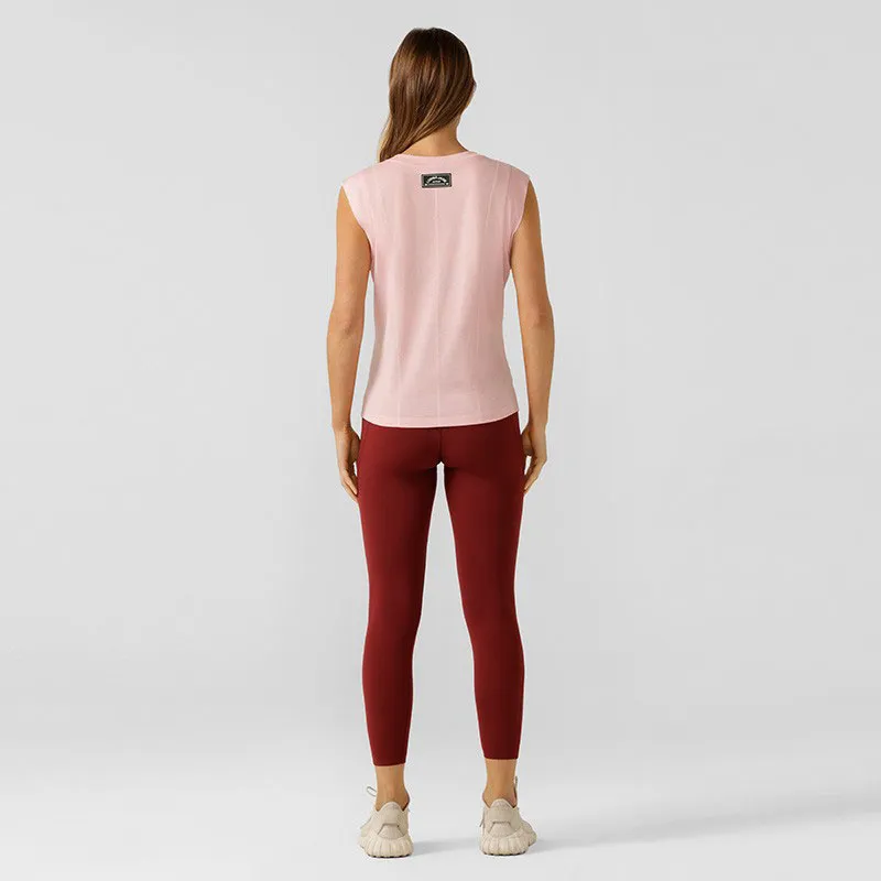 LORNA JANE Sport Vests Women's Cotton Candy Pink-2