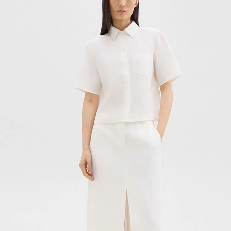 THEORY Shirts Women's White-1