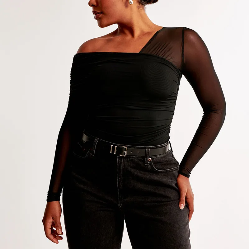 Abercrombie＆Fitch T-Shirts Women's Black-1