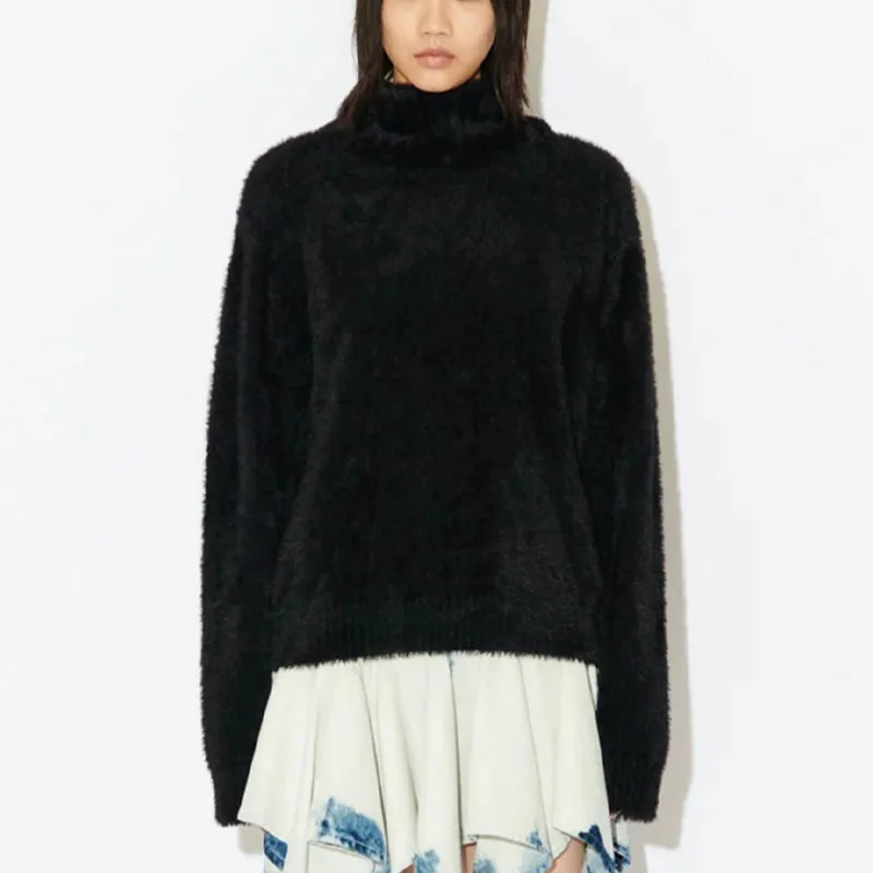CHARLES JEFFREY Fluffy Ears Balaclava Jumper-2