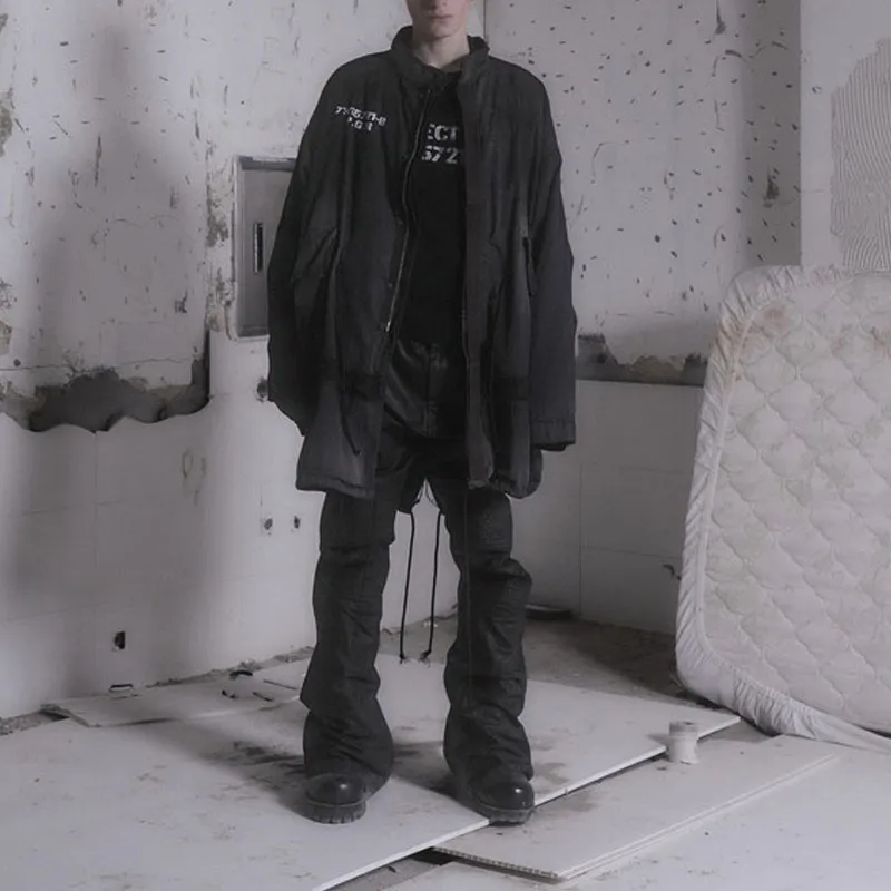 GRAILZ Parka Coats Unisex Black-6