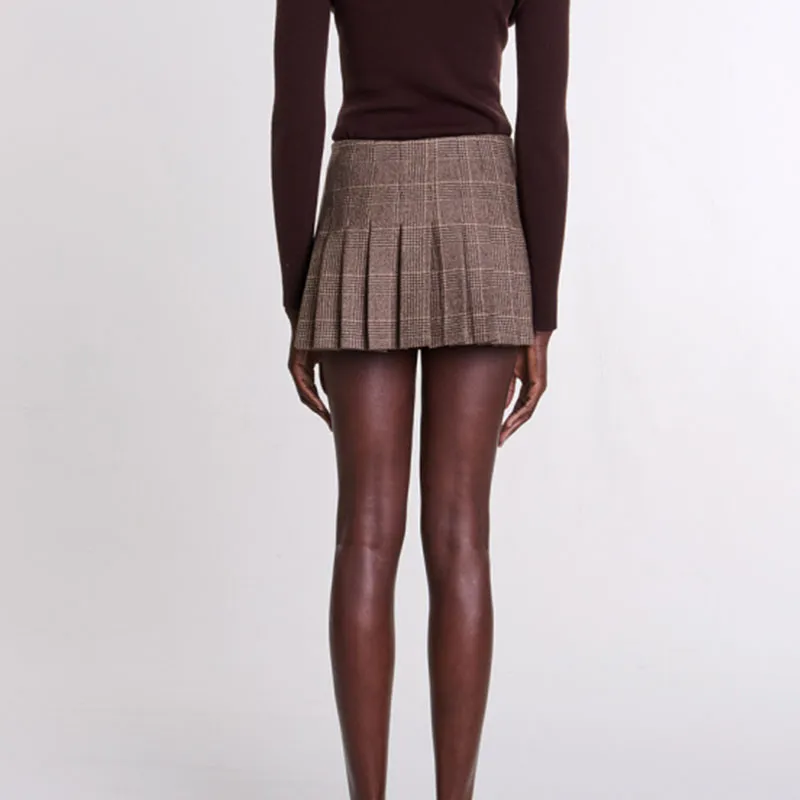 Maje Pleated Mini Skirt-2