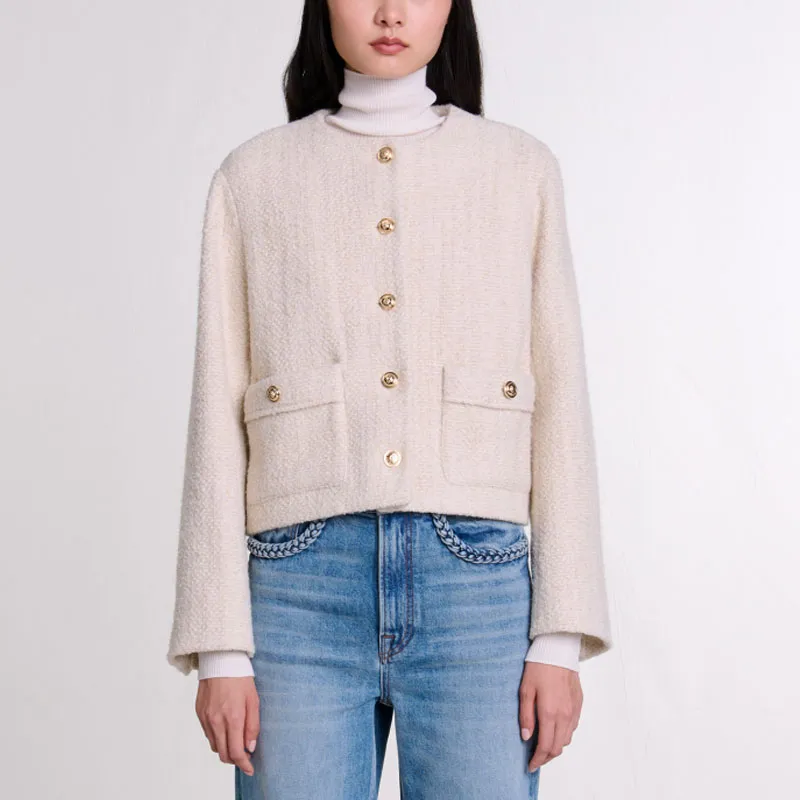 Maje Jacket Women's Light Umber-1