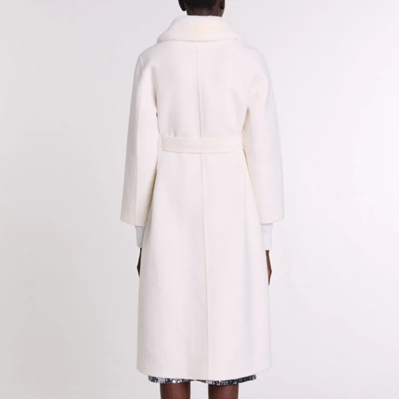 Maje Removable collar Coat-2