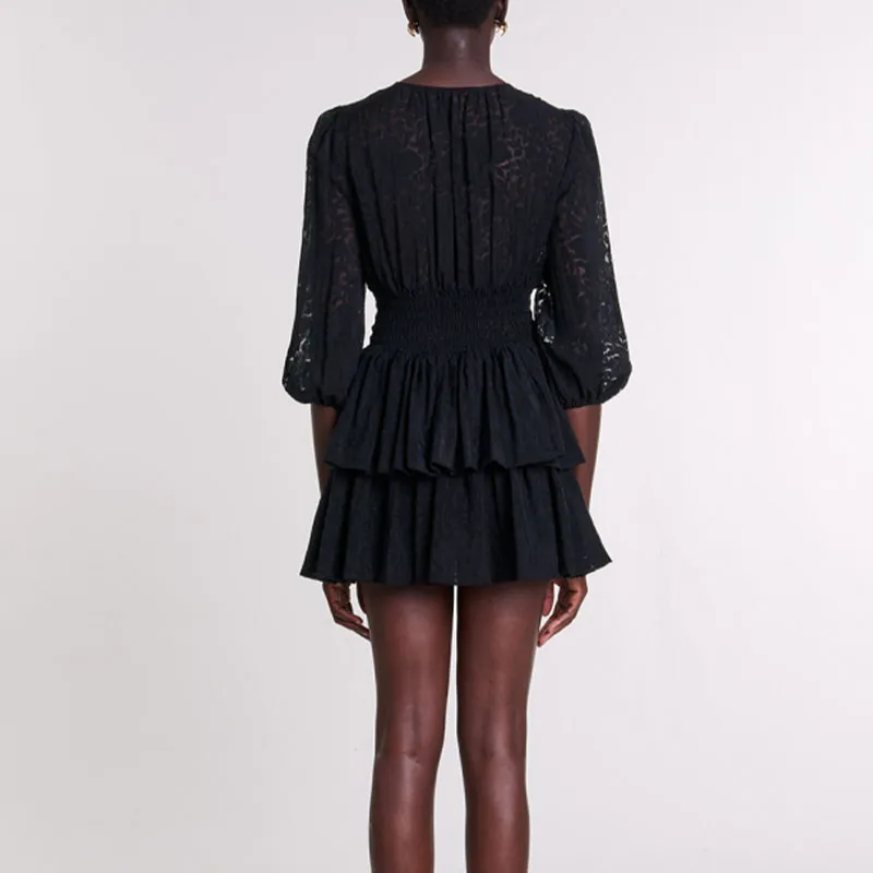 Maje Layered effect Mini Dress-2