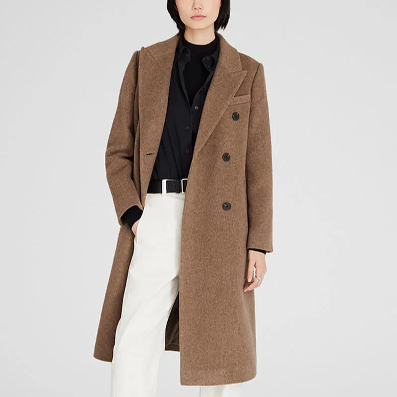 CLUB MONACO Coats Women's Chocolate Brown-2