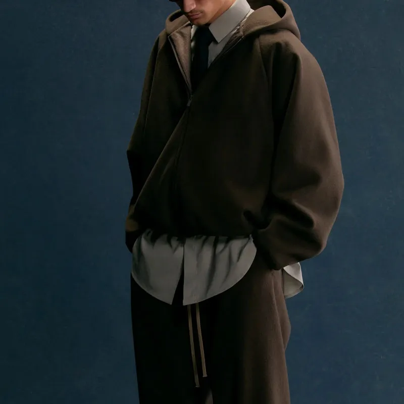 Fear Of God Essentials Brushed Hooded Bomber-2