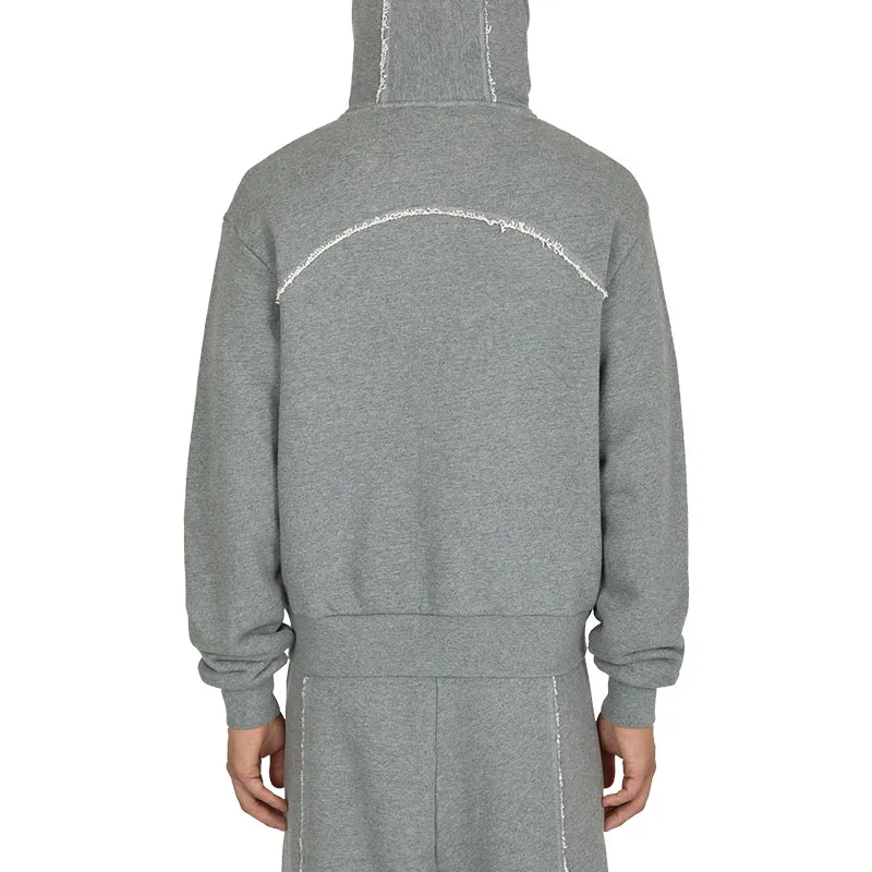 J.L-A.L FW24 Sweatshirt Men's Float Stone Gray-2