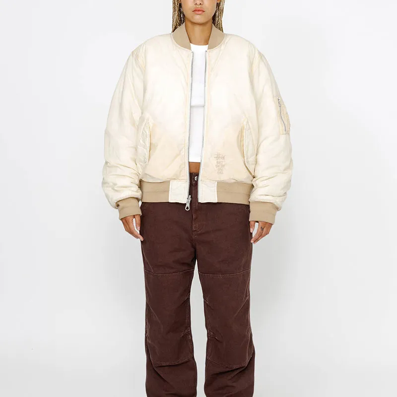 Stussy Waxed Built Bomber Jacket-7