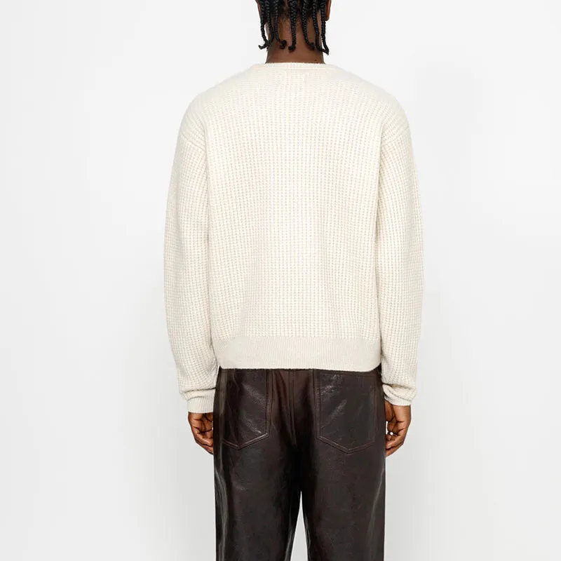 Stussy Waffle Knit Cashmere Crew-9