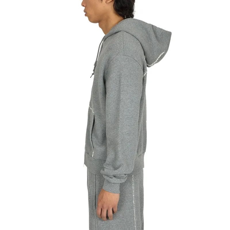 J.L-A.L FW24 Sweatshirt Men's Float Stone Gray-3