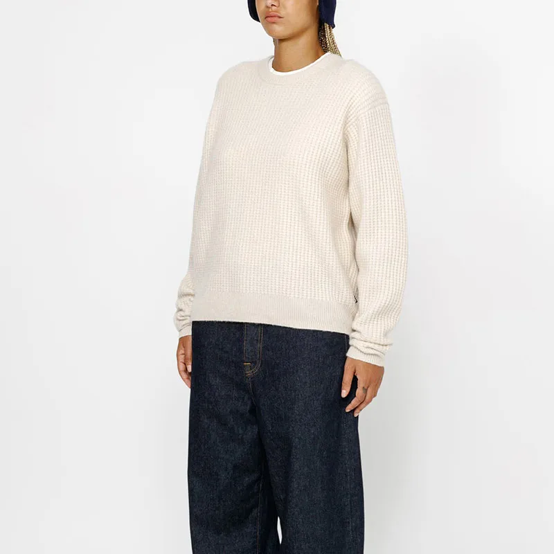 Stussy Waffle Knit Cashmere Crew-10