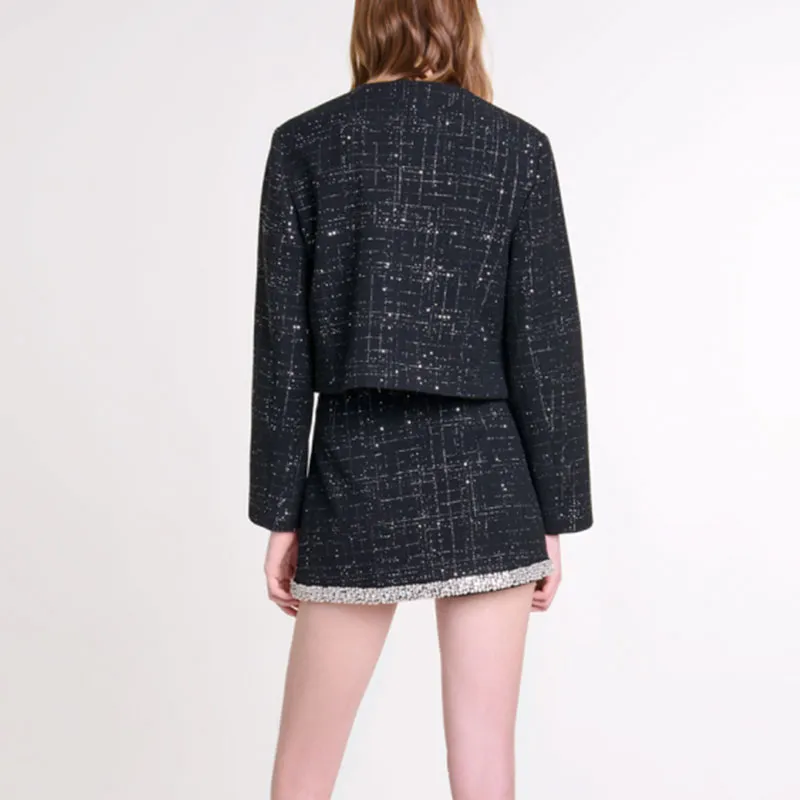Maje Sequin embellished Jacket-2