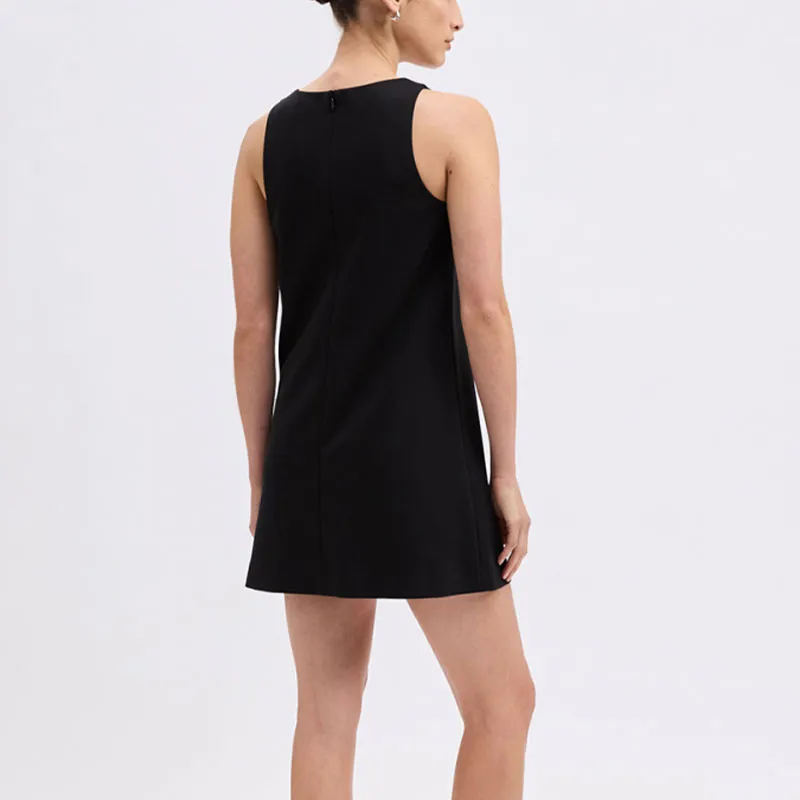 THEORY Sleeveless Dress Women's Black-1