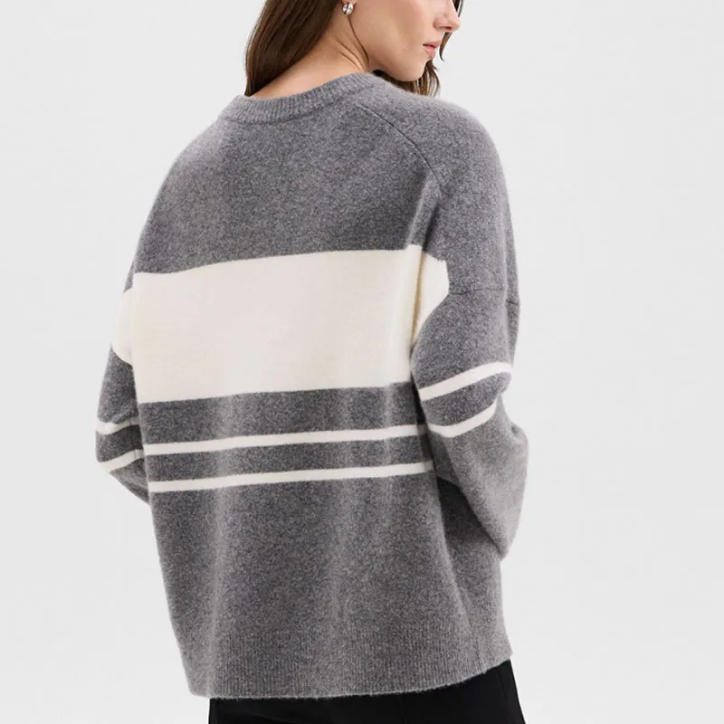 THEORY Astor Colorblock Jumper-2