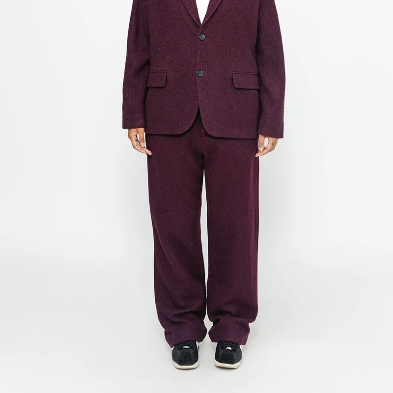 Stussy Textured Wool Relaxed Trouser-7
