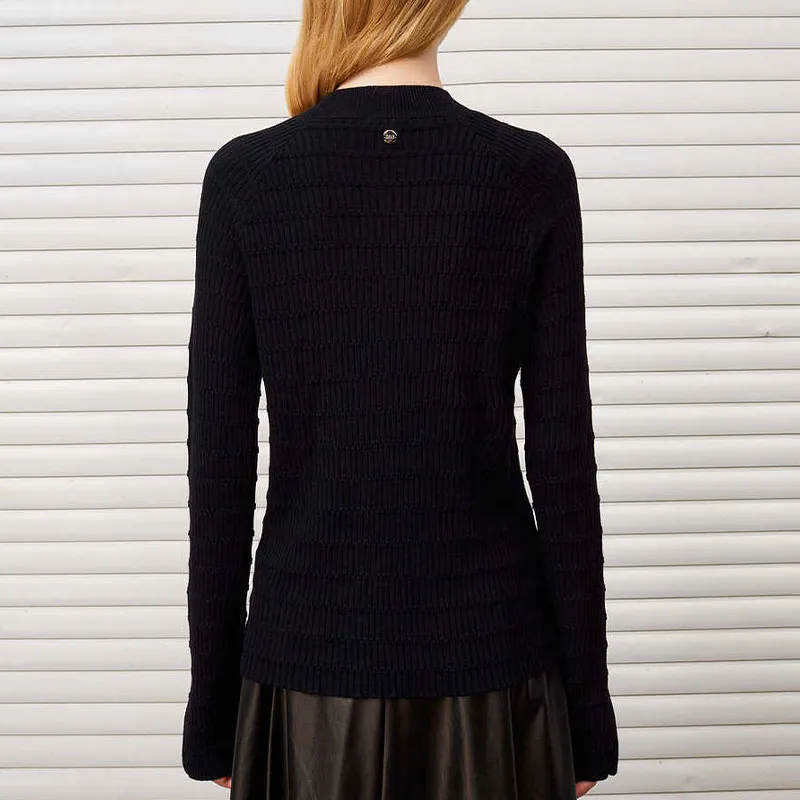 DKNY FW24 Sweater Women's Black-2