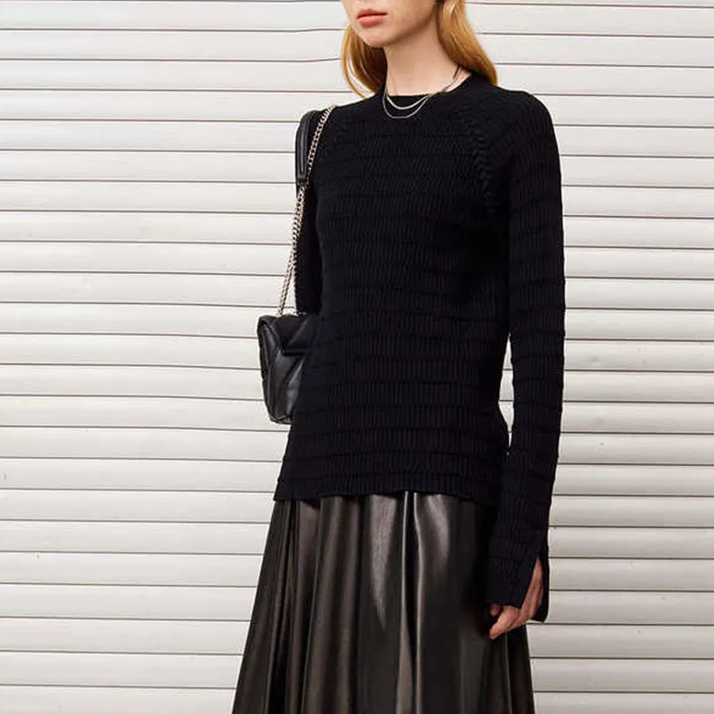 DKNY FW24 Sweater Women's Black-3