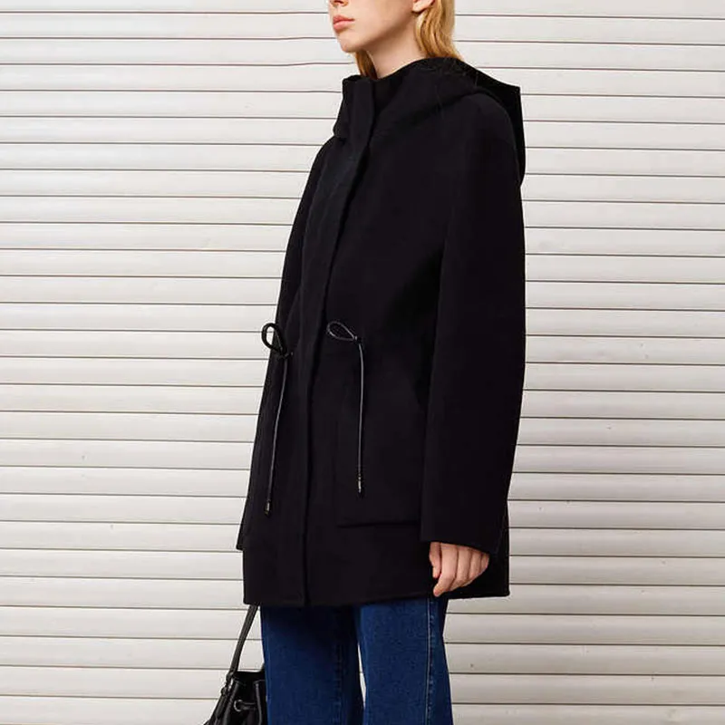 DKNY Coats Women's Black-3