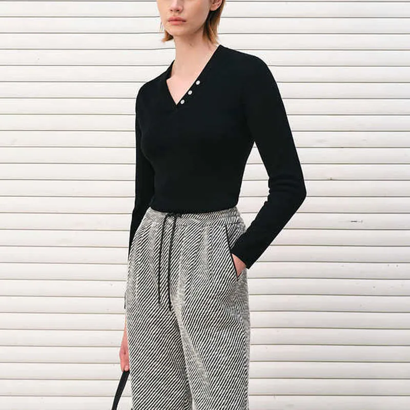 DKNY FW24 Sweater Women's Black-3