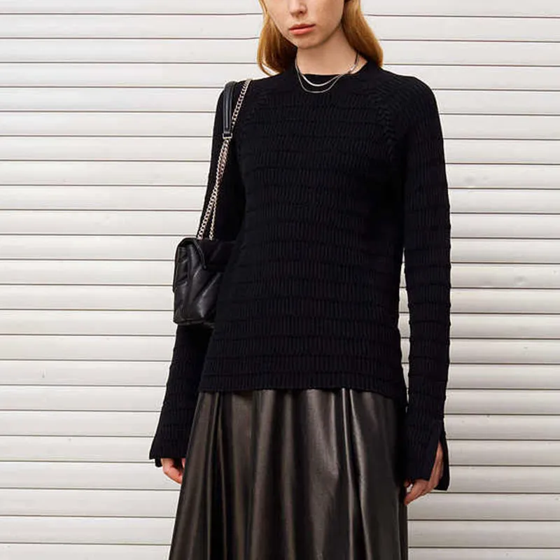 DKNY FW24 Sweater Women's Black-1