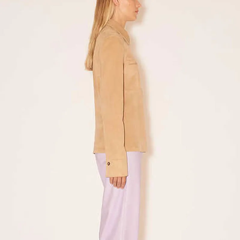 NANUSHKA Shirt Women's Sand/Brown-3