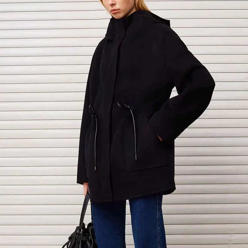 DKNY Coats Women's Black-1
