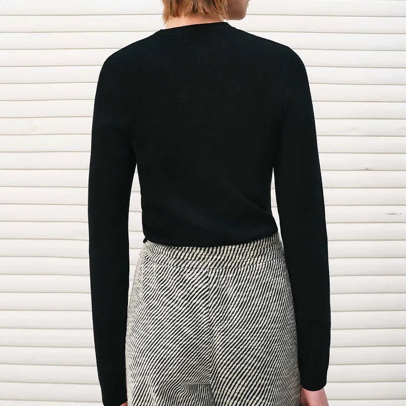 DKNY FW24 Sweater Women's Black-2