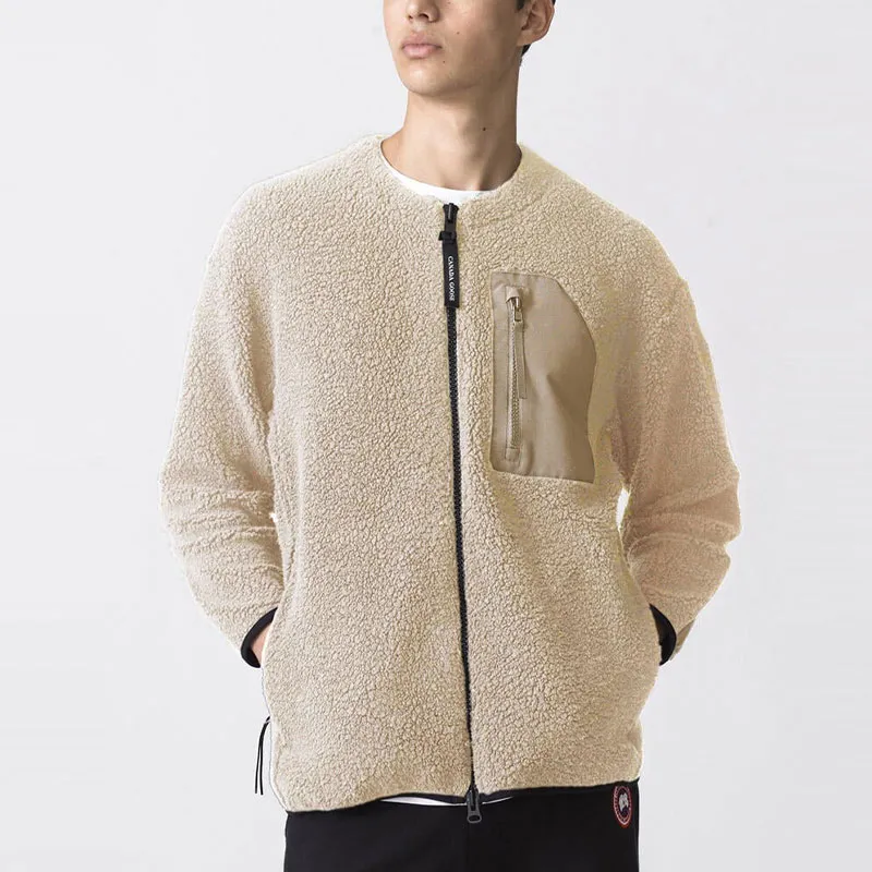 Canada Goose Velvet feel Coat Men's Camel-2