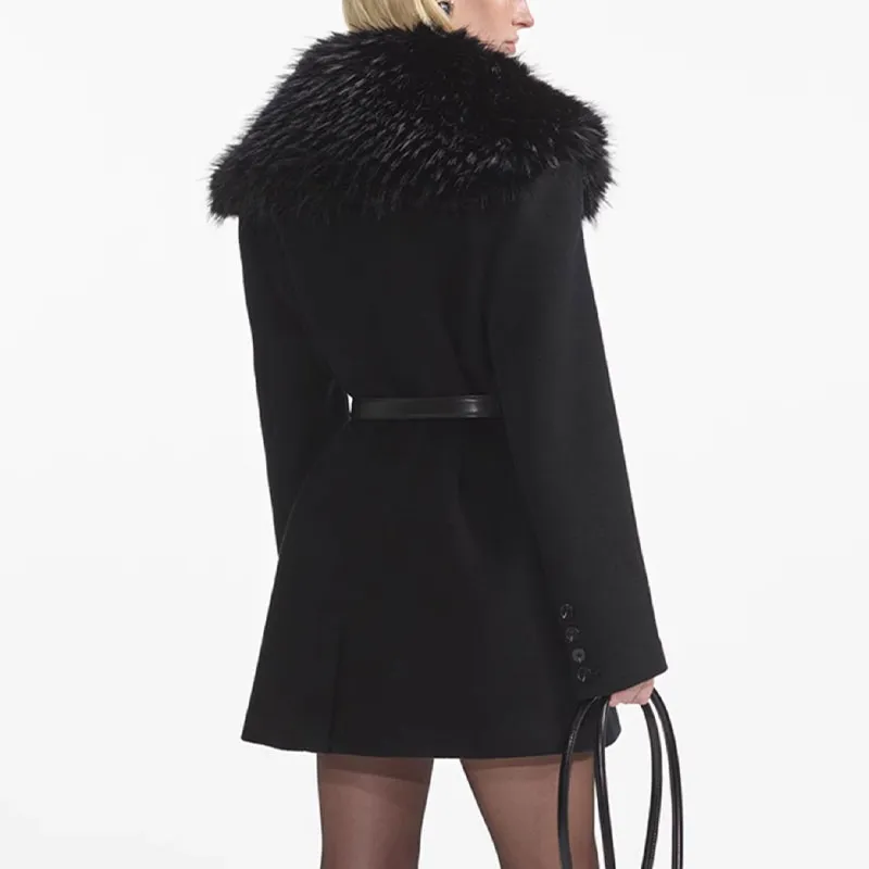 Self portrait Faux Fur collar Jacket-2