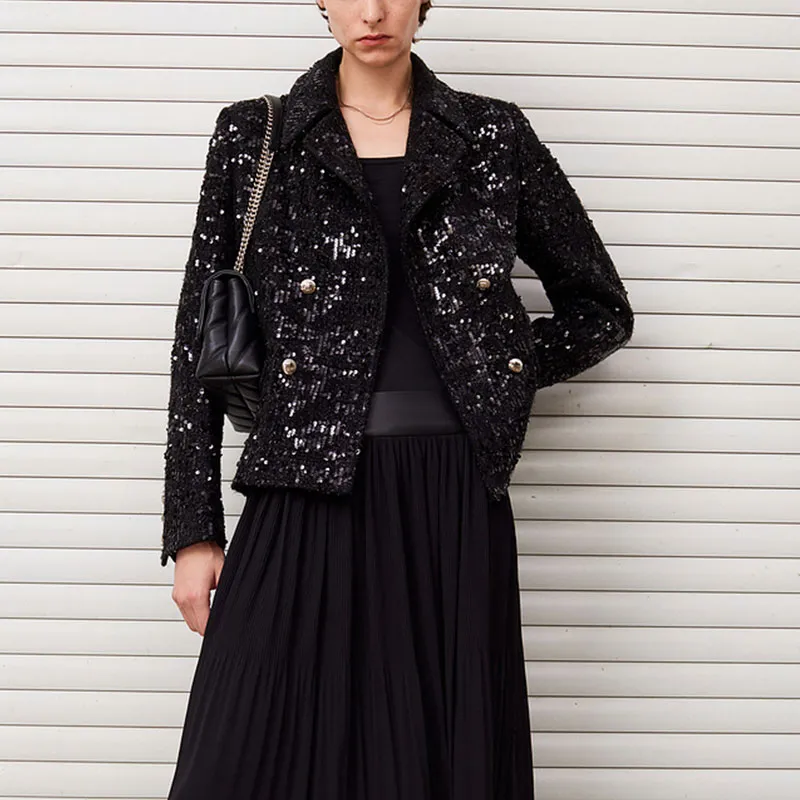 DKNY Jackets Women's Black-1