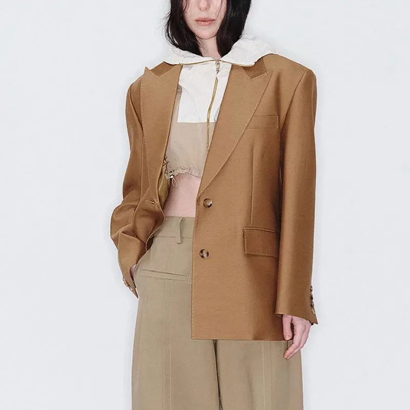 YCH Jackets Women's Brown-4