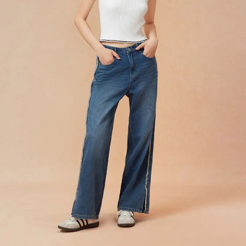 EICHITOO Jeans Women's Denim Blue-1