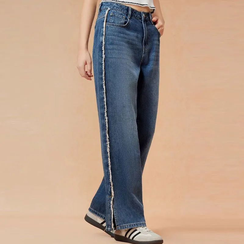 EICHITOO Jeans Women's Denim Blue-3