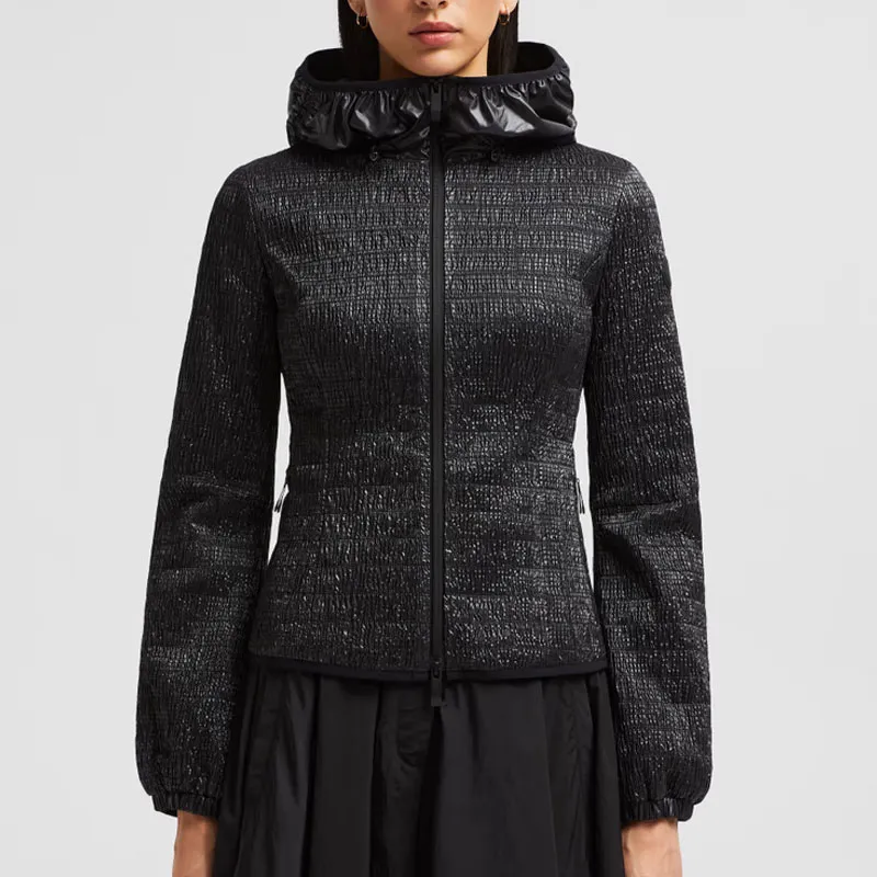 Moncler FW24 Trench Coat Women's Black-3
