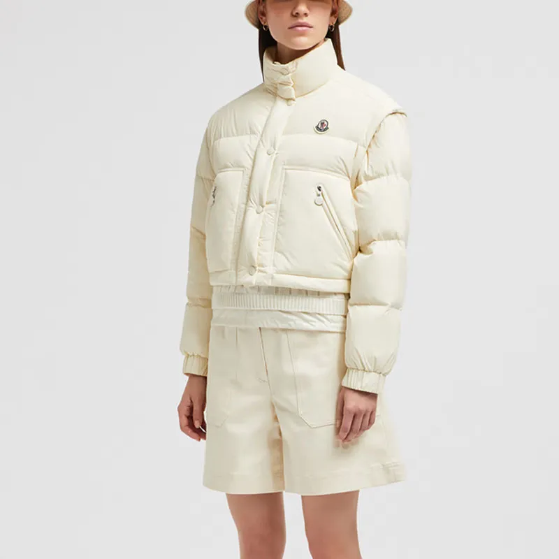 Moncler Selle Logo Patch Puffer Jacket-3