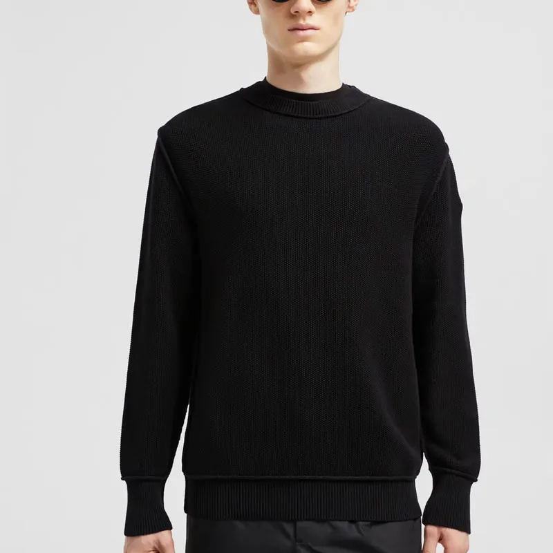 Moncler FW24 Sweater Men's Black-1