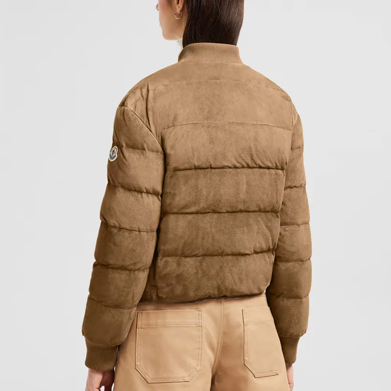 Moncler FW24 Down Jacket Women's Brown-2