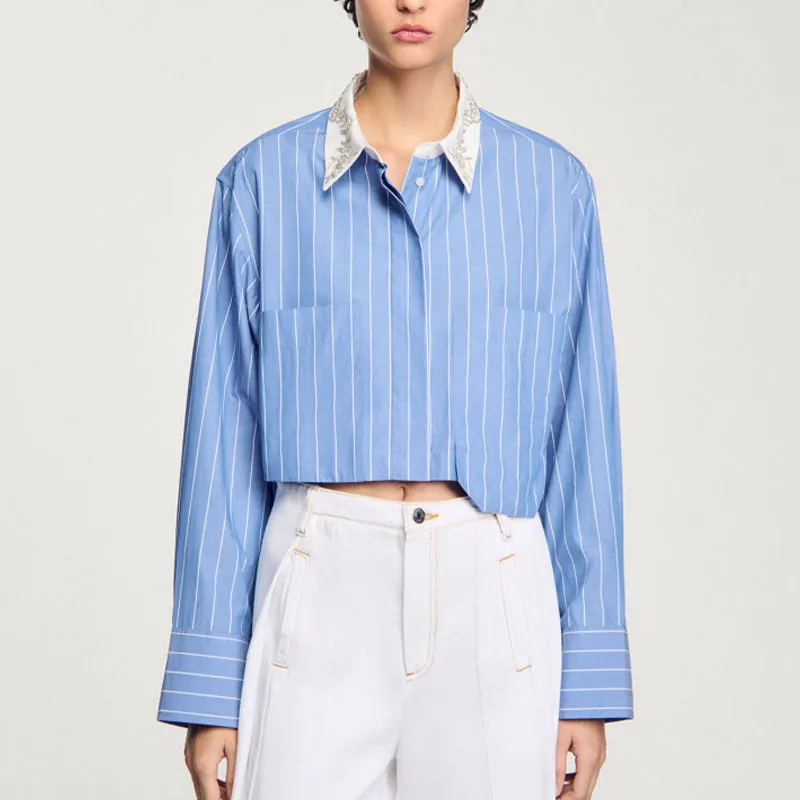 Sandro Striped Shirt-1