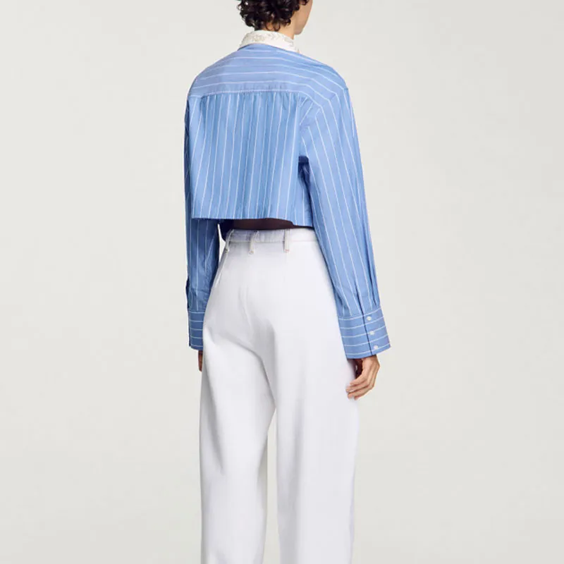 Sandro Striped Shirt-3