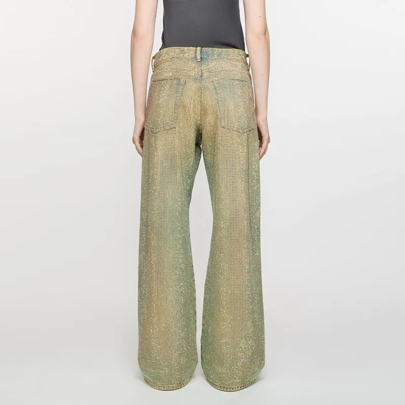Acne Studios Chinese New Year Limited Series Jeans Women's Medium Blue-3