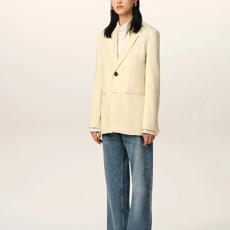 AMIPARIS Semi Lined Jacket-4