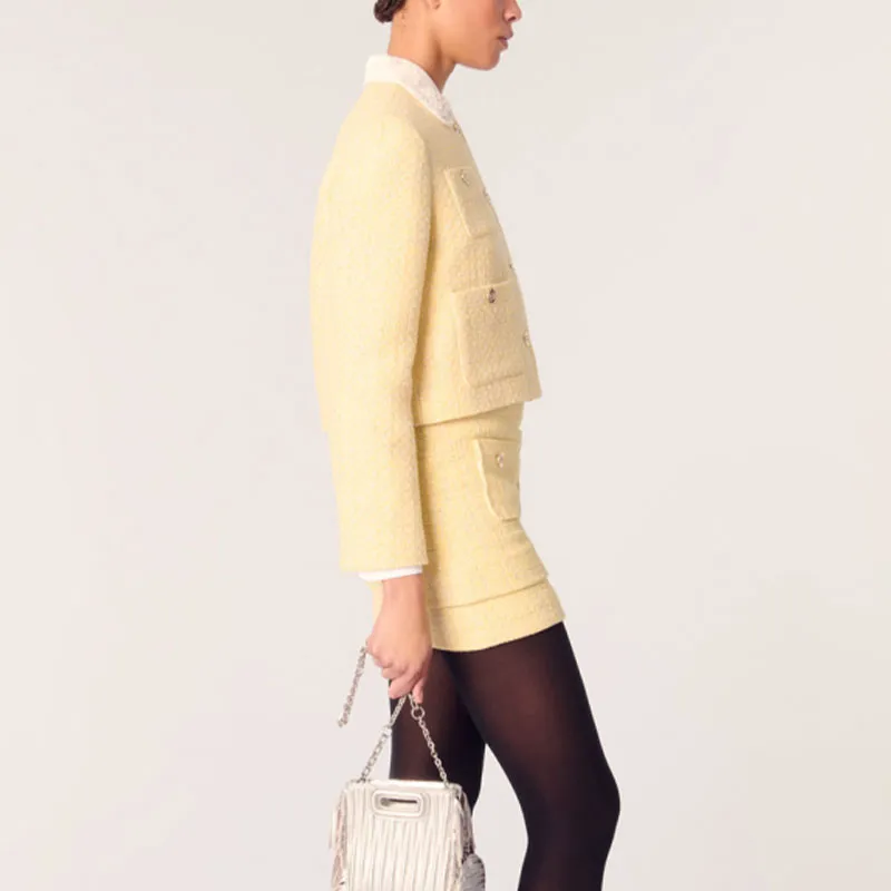 Maje Tweed Jacket-3