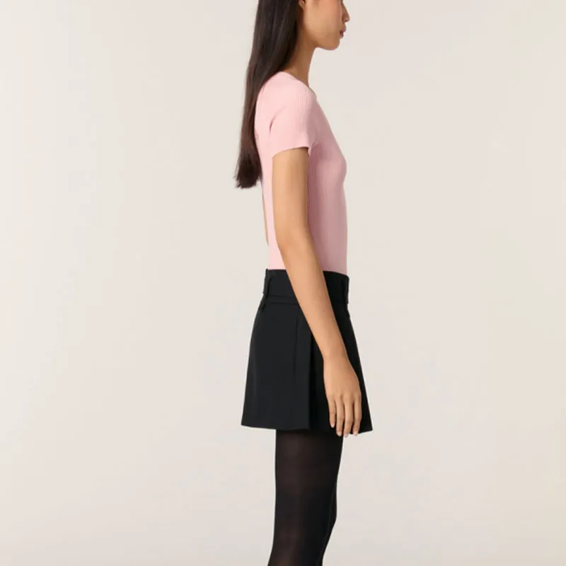 Maje Ribbed knit Top-3