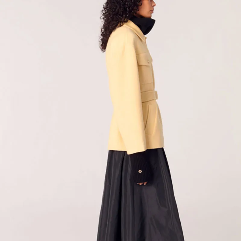 Maje Belted Jacket-3