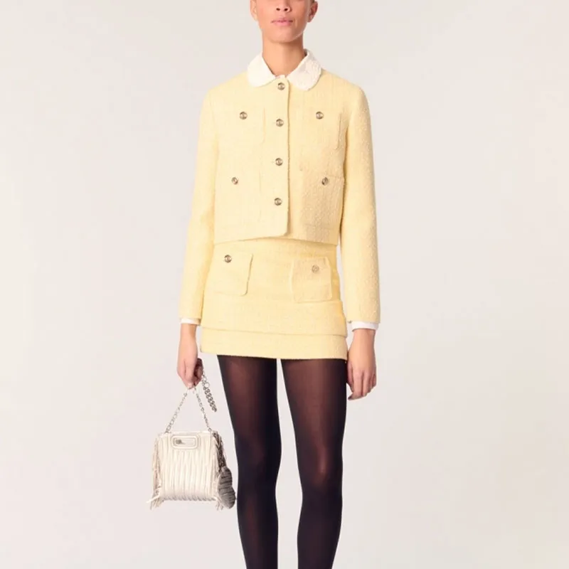 Maje Tweed Jacket-1